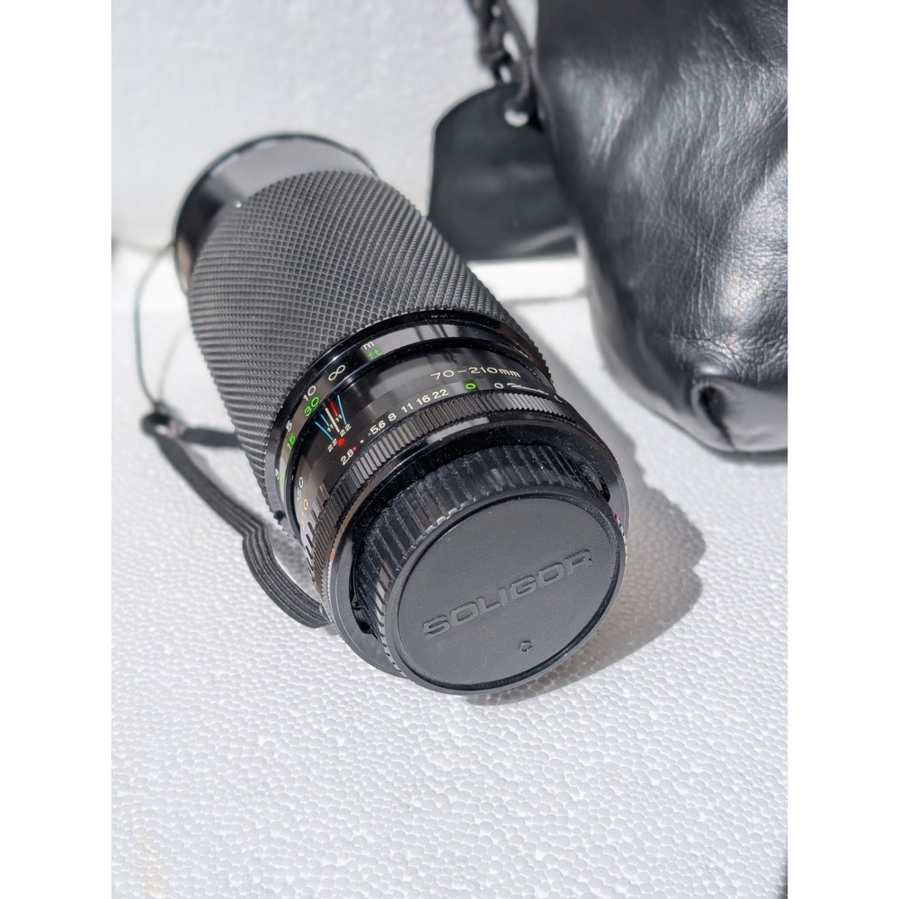 Vintage Soligor 70mm ~ 210mm No. 17503682 Lens w/Case Made In Japan